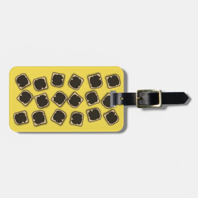 Aussie Yeast Extract on Toast Gepäckanhänger (Vorderseite horizontal)