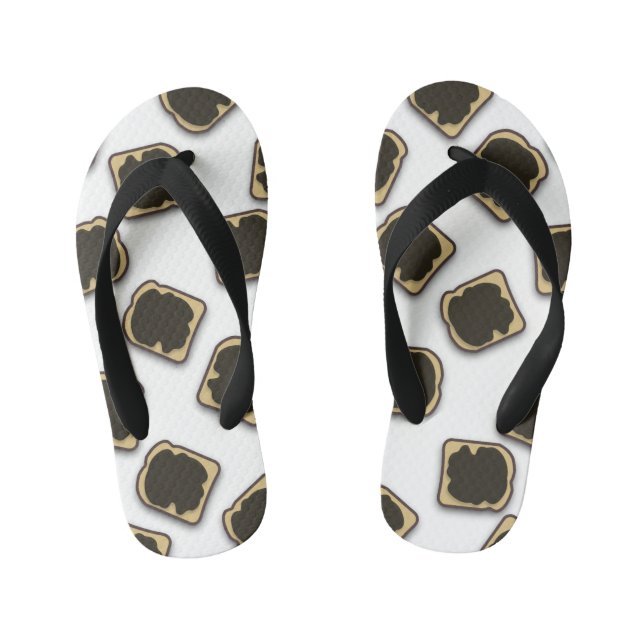 Aussie Yeast Extract on Toast Kinderbadesandalen (Fußbett)