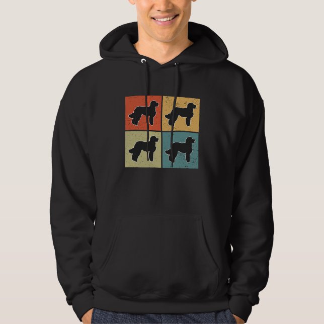 Aussiedoodle Vintage  4 Hoodie (Vorderseite)