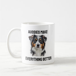 Aussies Make Life Better Coffee Tasse für Liebhabe