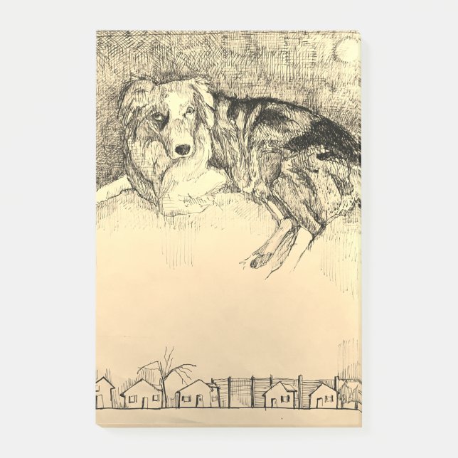 Aussie's Notepad Post-it Klebezettel (Vorderseite)