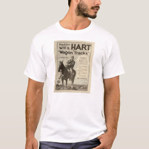 Ausstelleranzeige stillen Films Williams S. Hart T-Shirt