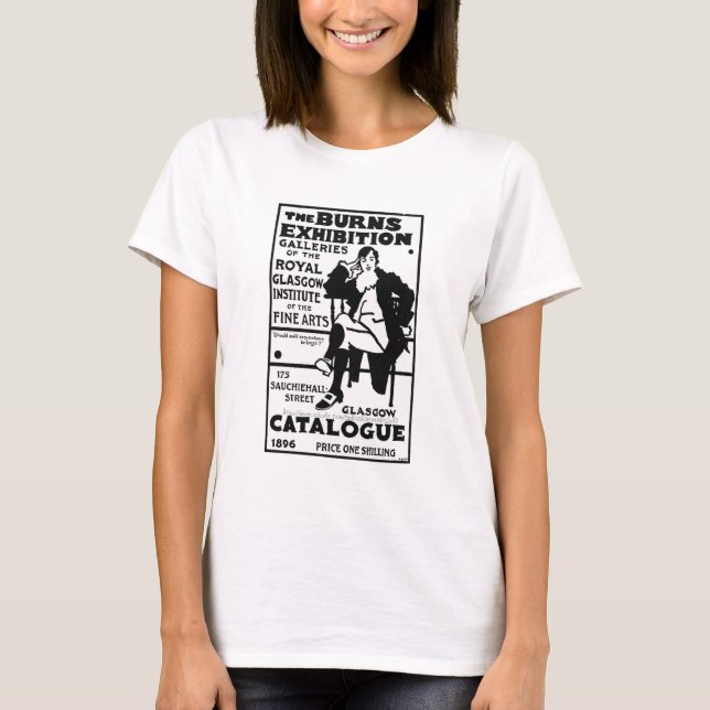 Ausstellung "Burns 1896" T-Shirt (Vorderseite)