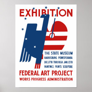 Ausstellung -- Das Staats-Museums-Harrisburg PA Poster