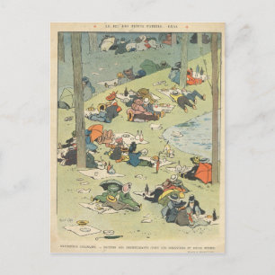 Ausstellung der kulinarischen Künste Postkarte