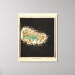 Ausstellung des Reiches von ANZEIGE Karls der Leinwanddruck