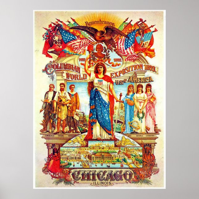 Ausstellung in Kolumbien - Print Poster (Vorne)