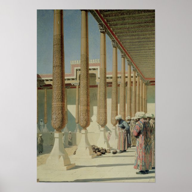 Ausstellung von Trophäen, 1871-72 Poster (Vorne)