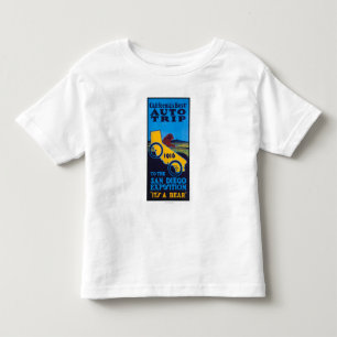 Ausstellungs-förderndes Plakat Kleinkind T-shirt
