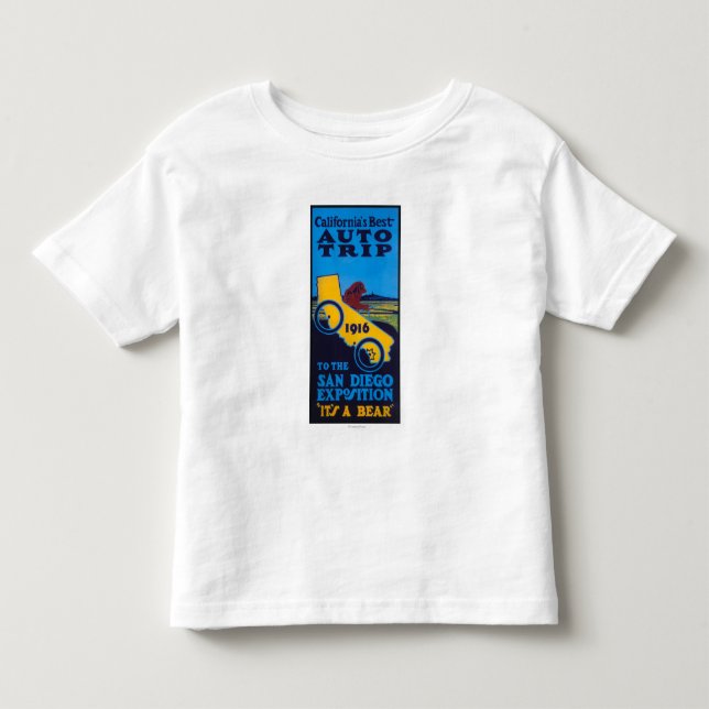 Ausstellungs-förderndes Plakat Kleinkind T-shirt (Vorderseite)