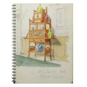 Ausstellungs-Kabinett, c.1860s-70s (w/c u. Notizblock