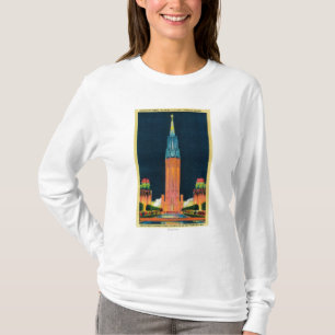 Ausstellungs-Turm, der Helm zum Sun T-Shirt