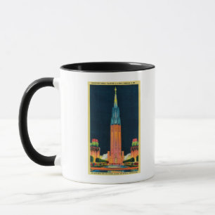 Ausstellungs-Turm, der Helm zum Sun Tasse