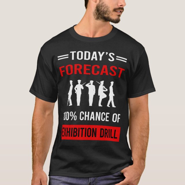 Ausstellungsbohrer heute T-Shirt (Vorderseite)