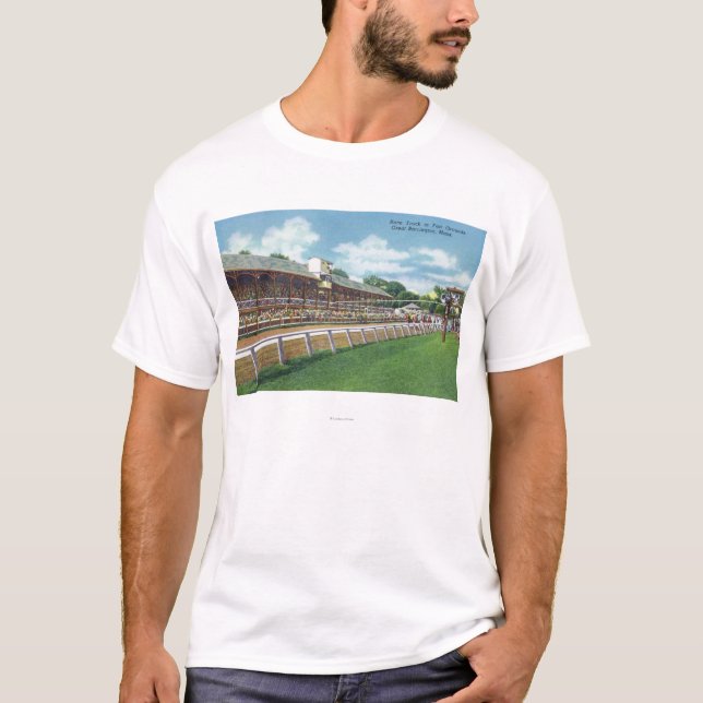 Ausstellungsgelände-Rennstrecke-Ansicht T-Shirt (Vorderseite)