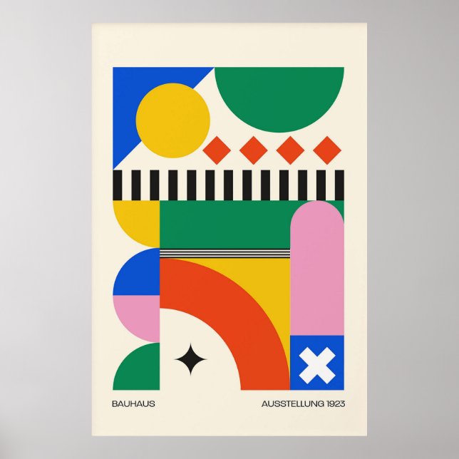 Ausstellungspaket Bauhaus Poster (Vorne)
