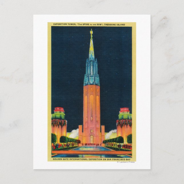 Ausstellungsturm, Der Zaun zur Sonne Postkarte (Vorderseite)