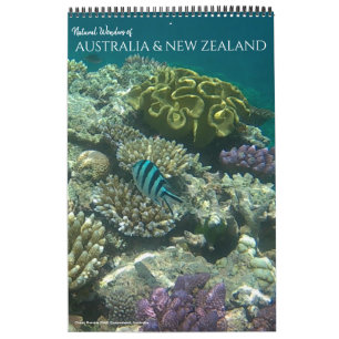Aust/NZ Naturwunder 2027 (mit Orten) Kalender