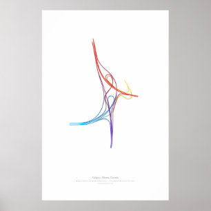 Austausch-Choreografie: Calgary, AB, CA Poster