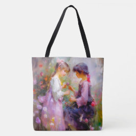 Austausch von Rose und Freundschaft Tasche