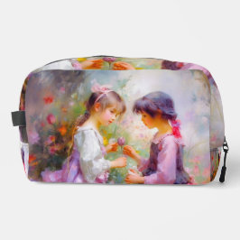 Austausch von Rose und Freundschaft Waschbeutel