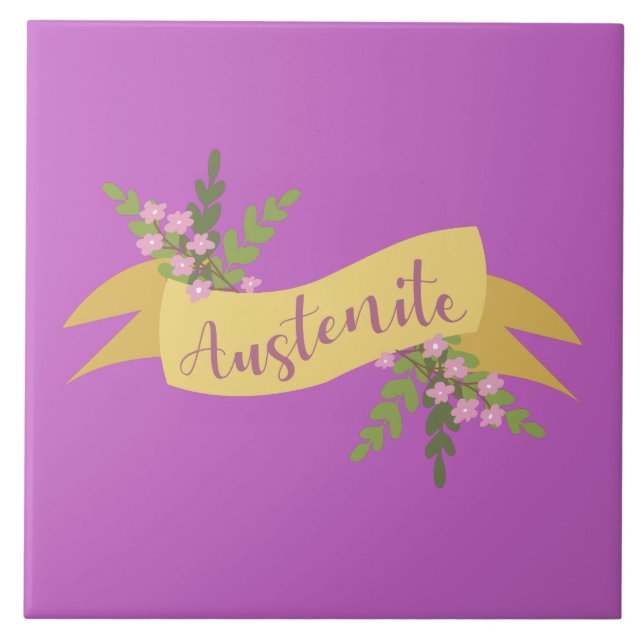 Austenit I Fliese (Vorderseite)