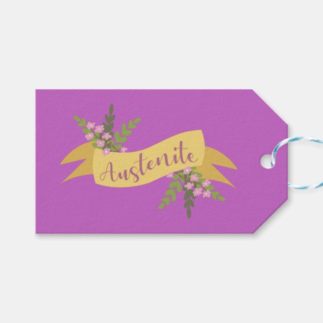 Austenit I Geschenkanhänger (Vorderseite (Horizontal))