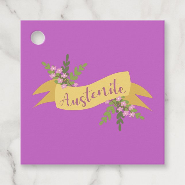 Austenit I Geschenkanhänger (Vorderseite)