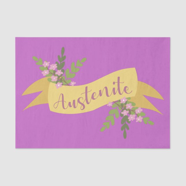 Austenit I Seidenpapier (Vorderseite)