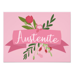 Austenit II Fotodruck