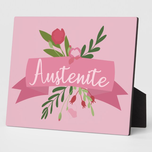 Austenit II Fotoplatte (Seite)
