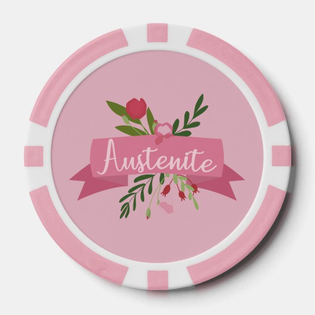 Austenit II Pokerchips (Vorderseite)