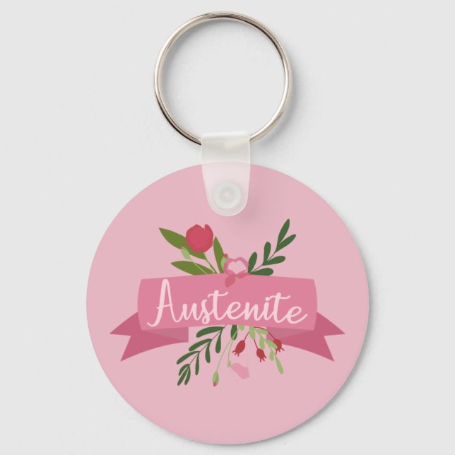 Austenit II Schlüsselanhänger (Vorderseite)