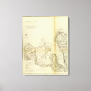 Auster oder Syosset Bucht Leinwanddruck