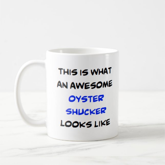 Austerhucker, phantastisch kaffeetasse (Links)