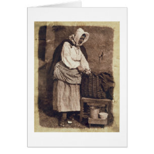 Austern-Frau, 1843-47 (Salzpapierdruck vom calot