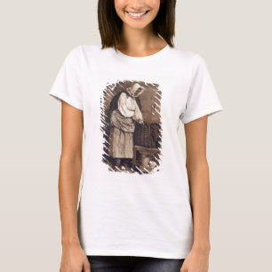 Austern-Frau, 1843-47 (Salzpapierdruck vom calot T-Shirt