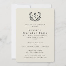 Austern/Schwarz Eingetragener Nurse Asclepius Absc
