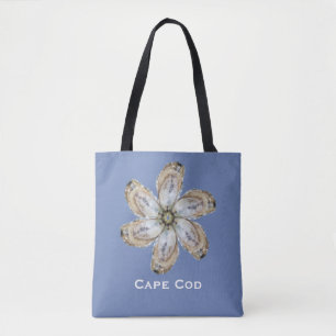 Austern-Taschen-Tasche - entwerfen Sie A auf Blau Tasche