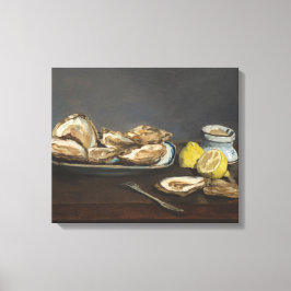 Austern (von Edouard Manet) Leinwanddruck