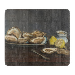 Austern (von Edouard Manet) Schneidebrett