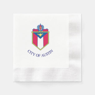 Austin City Serviette