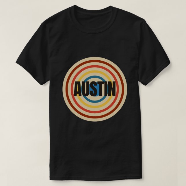 Austin City T-Shirt (Design vorne)