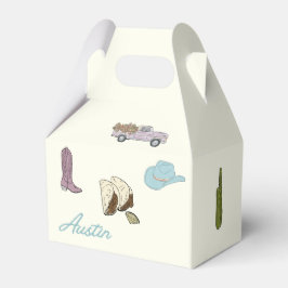 Austin-Gastgeschenk Hochzeit Geschenkschachtel