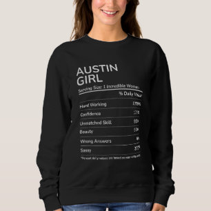 Austin Girl Texas Heimat Sweatshirt