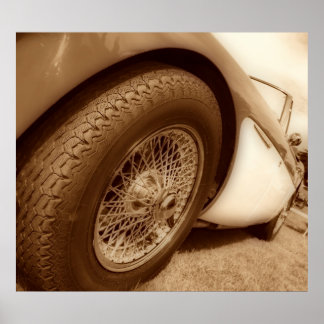 austin healey poster