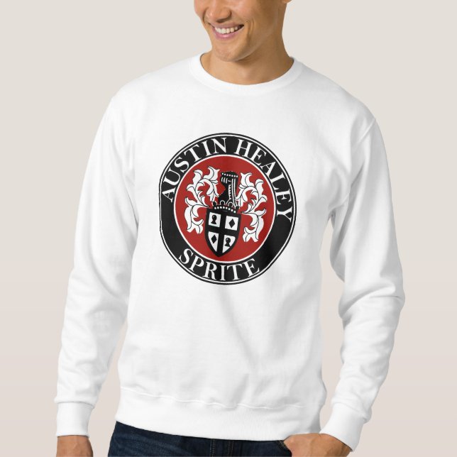Austin Healey Sprite Car Classic Wanderduck Sweatshirt (Vorderseite)