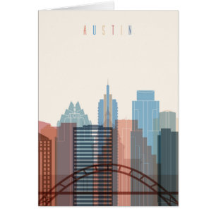 Austin, horizon de ville du Texas  