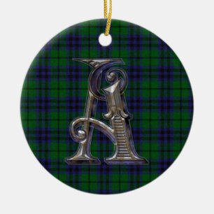 Austin Kariert Monogram Ornament