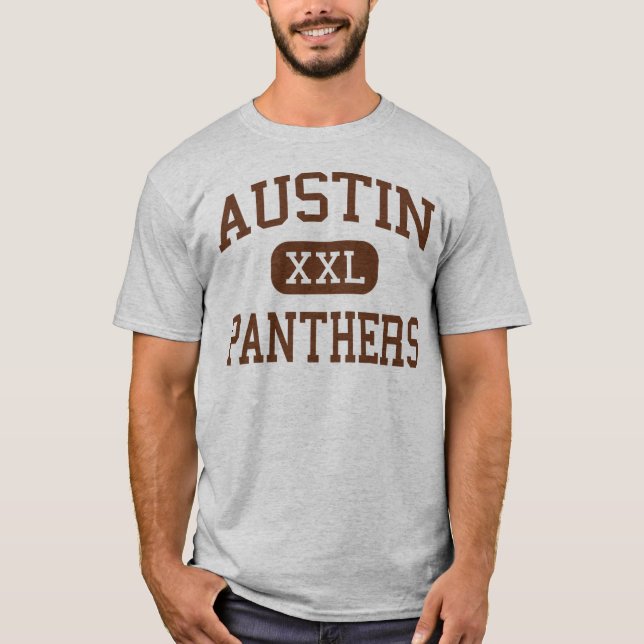 Austin - Panther - Highschool - El Paso Texas T-Shirt (Vorderseite)